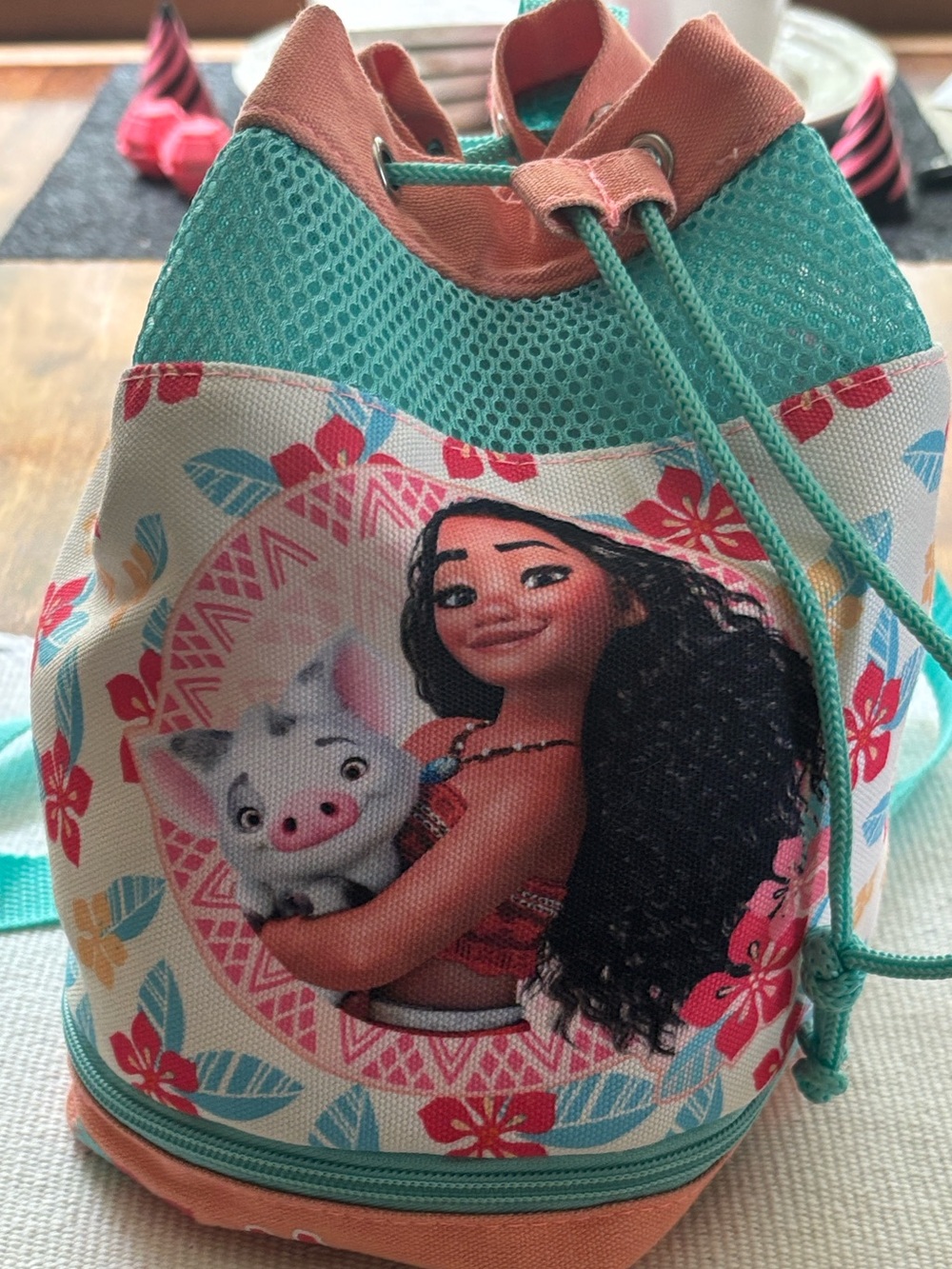 Disney Moana drawstring swim backpack